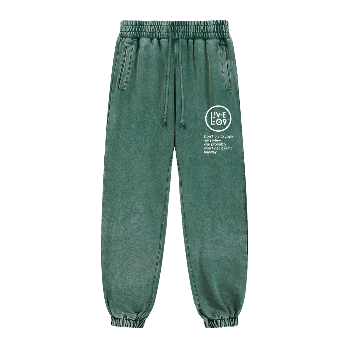 LIVELEO9 Snow Wash Heavyweight Jogged Sweatpants | Men | Women | 400 GSM | 5 Colors |