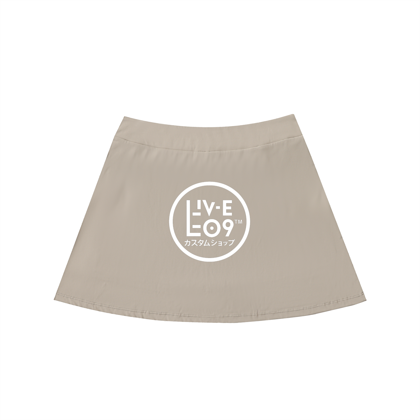 LIVELEEO9 High-Waist Pocketed A-Line Skirt | Women | 3 Colors |