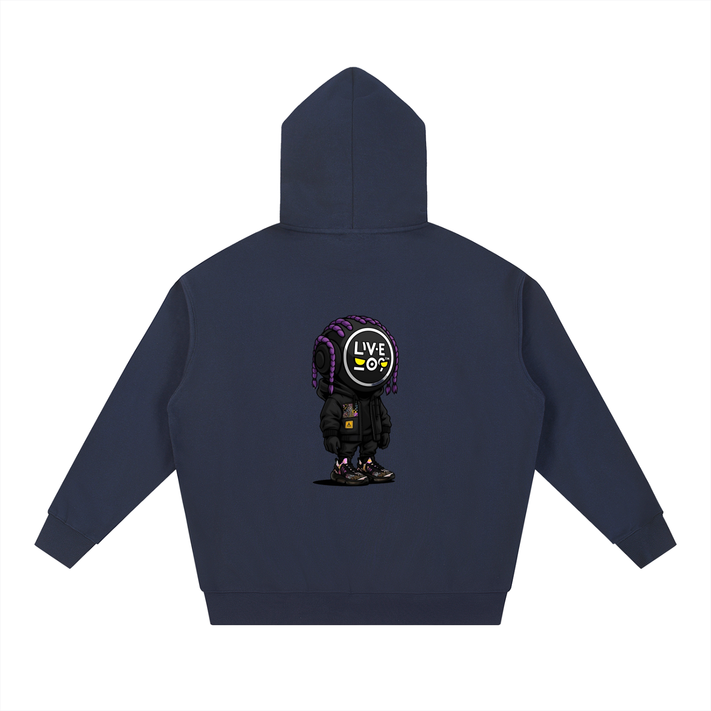 LIVELEO9 Essential Heavyweight Hoodie | Male | Female | 430 GSM |