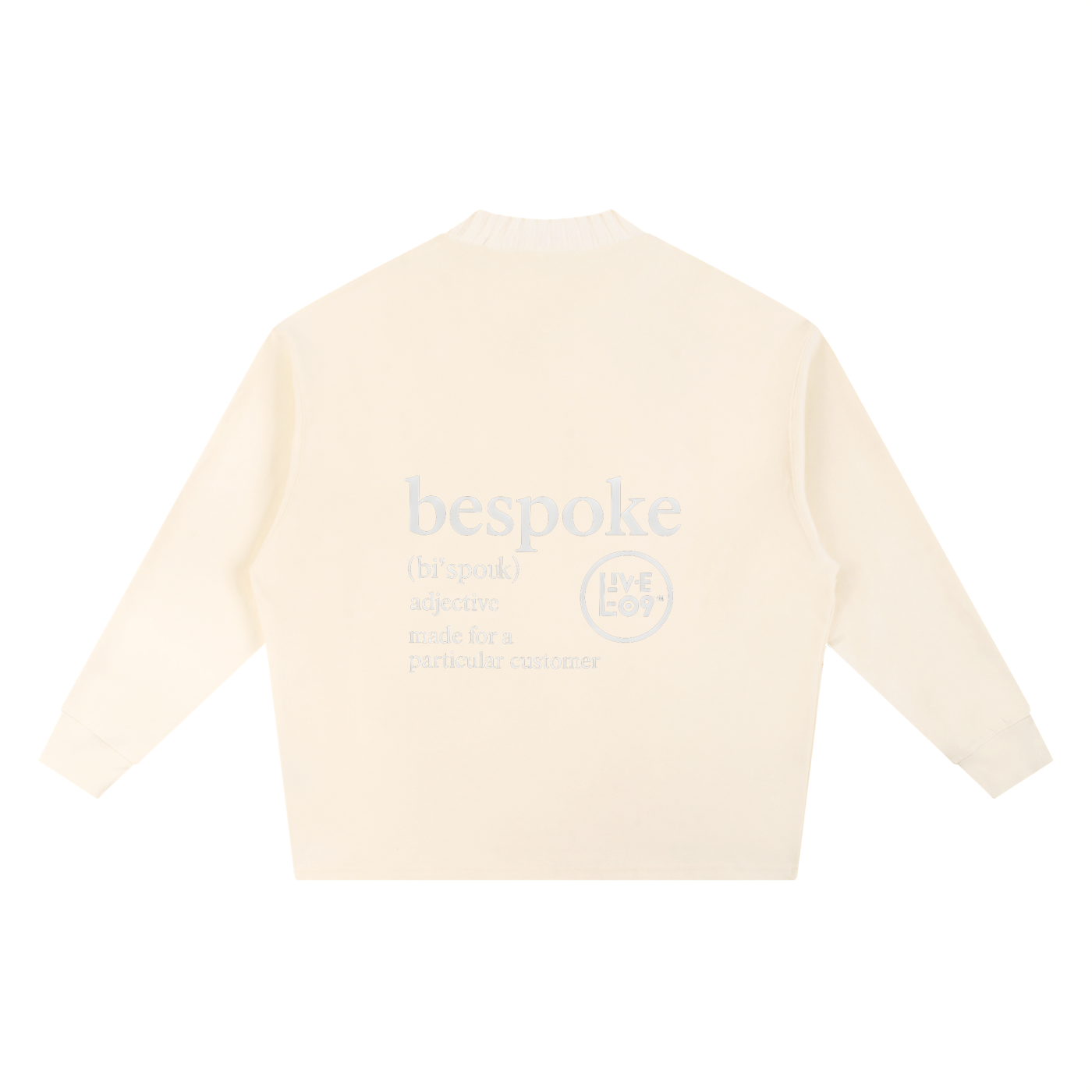 LIVELEO9 Knitted Round Neck Oversize Sweatshirt | Men | Female | 290 GSM | 4 Colors |