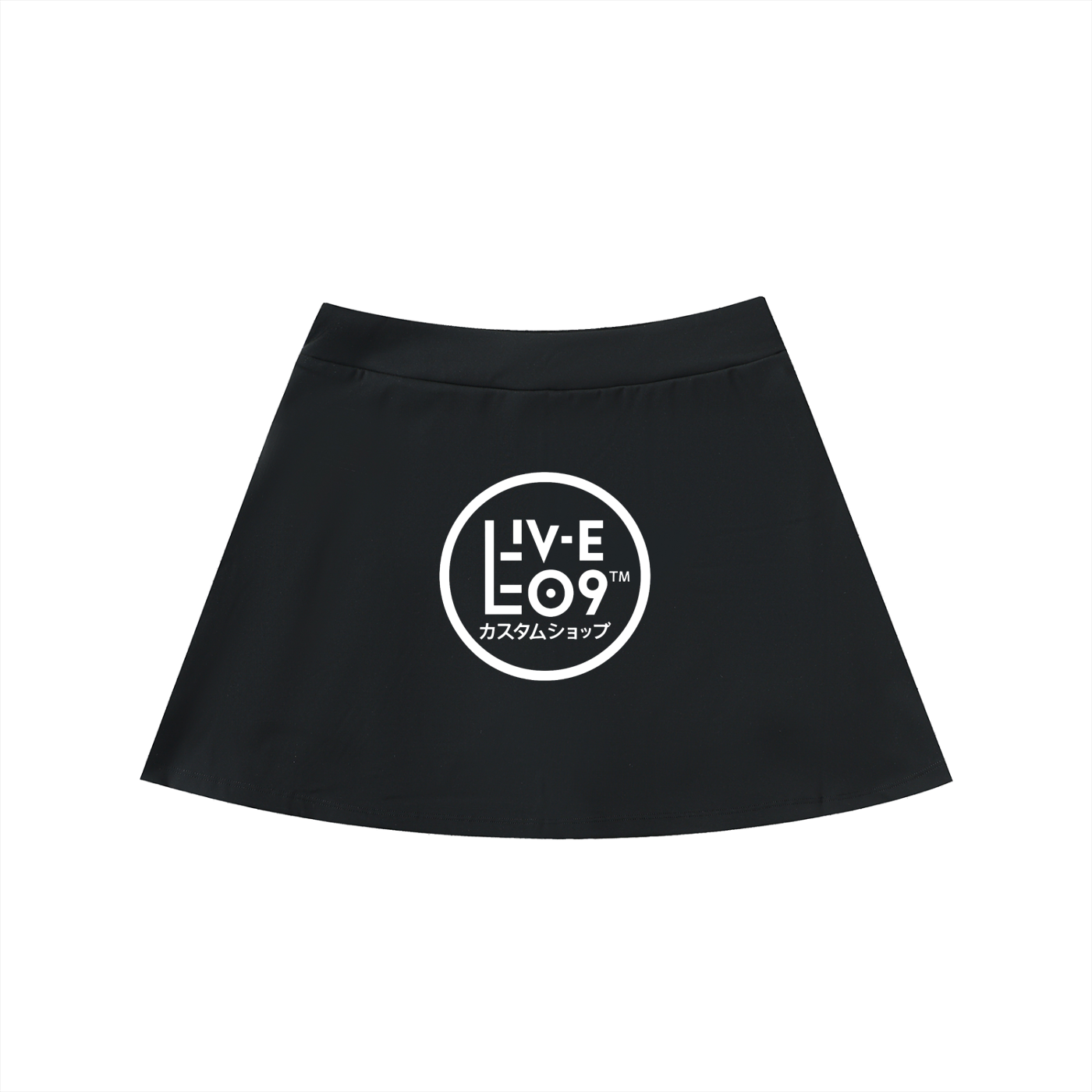 LIVELEEO9 High-Waist Pocketed A-Line Skirt | Women | 3 Colors |