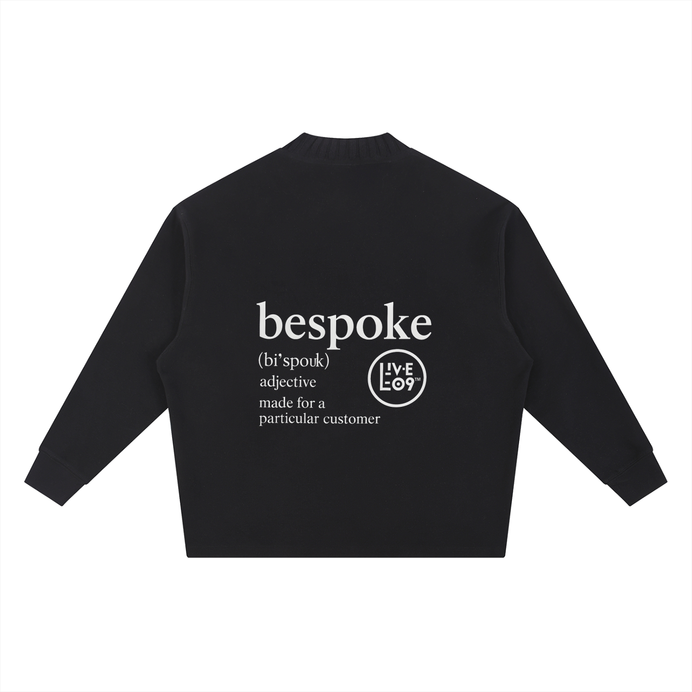 LIVELEO9 Knitted Round Neck Oversize Sweatshirt | Men | Female | 290 GSM | 4 Colors |