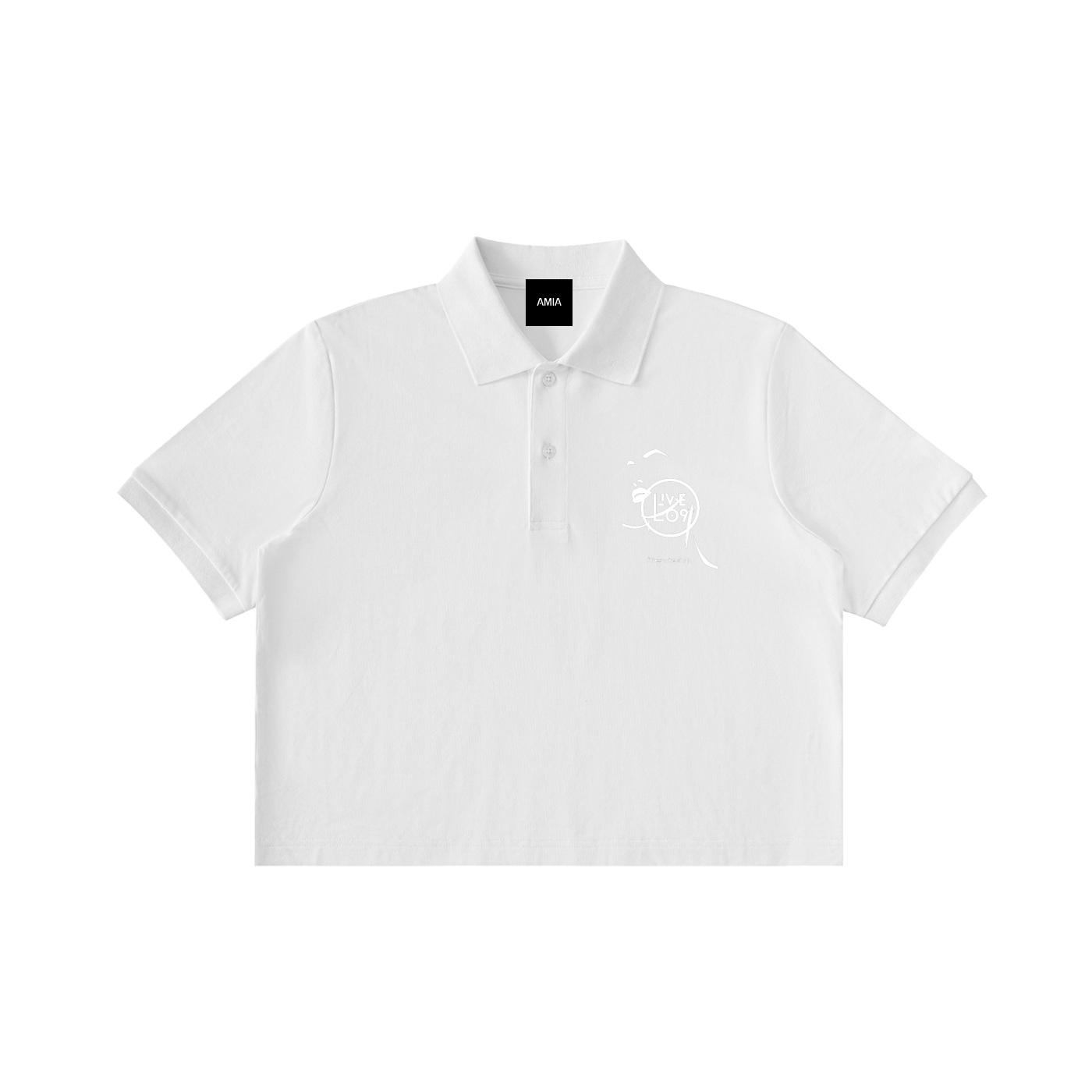 LIVELEO9 Essential Cropped Polo Shirt | Women | 3 Colors |