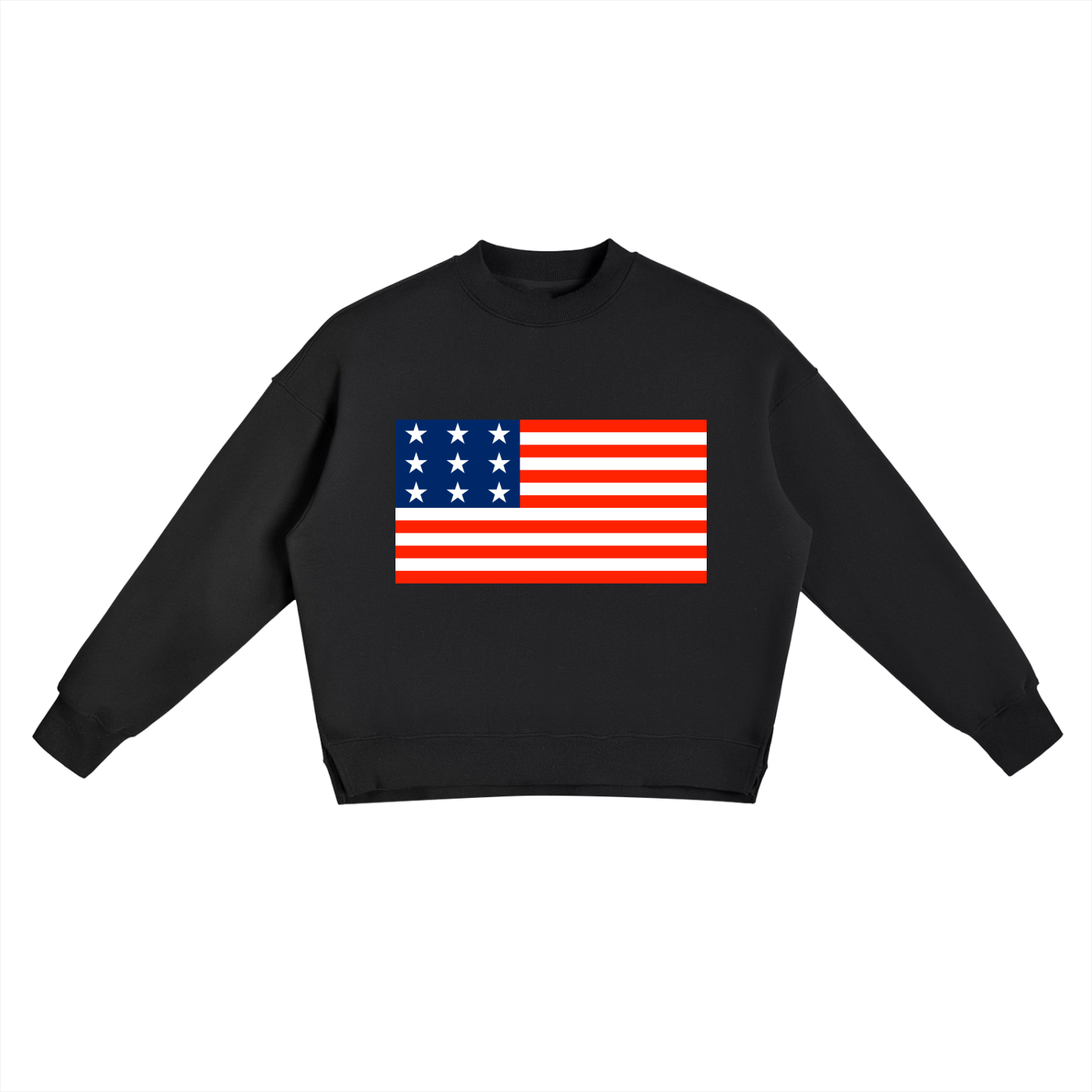 LIVELEO9 Fleece Side Slit Crewneck Sweatshirt | Men | Women | 350 GSM | 2 Colors |