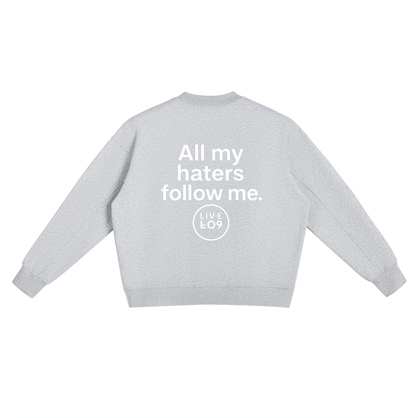 LIVELEO9 Fleece Side Slit Crewneck Sweatshirt | Men | Women | 350 GSM | 2 Colors |