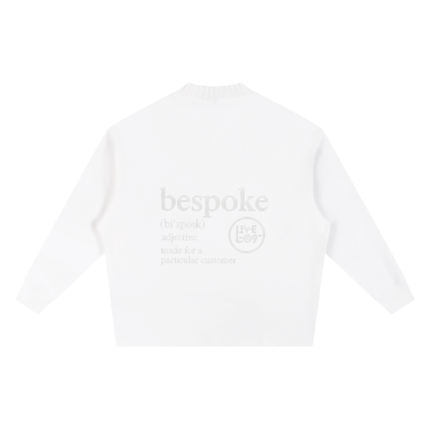 LIVELEO9 Knitted Round Neck Oversize Sweatshirt | Men | Female | 290 GSM | 4 Colors |