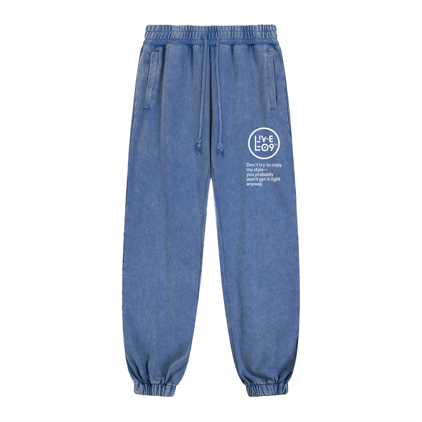 LIVELEO9 Snow Wash Heavyweight Jogged Sweatpants | Men | Women | 400 GSM | 5 Colors |