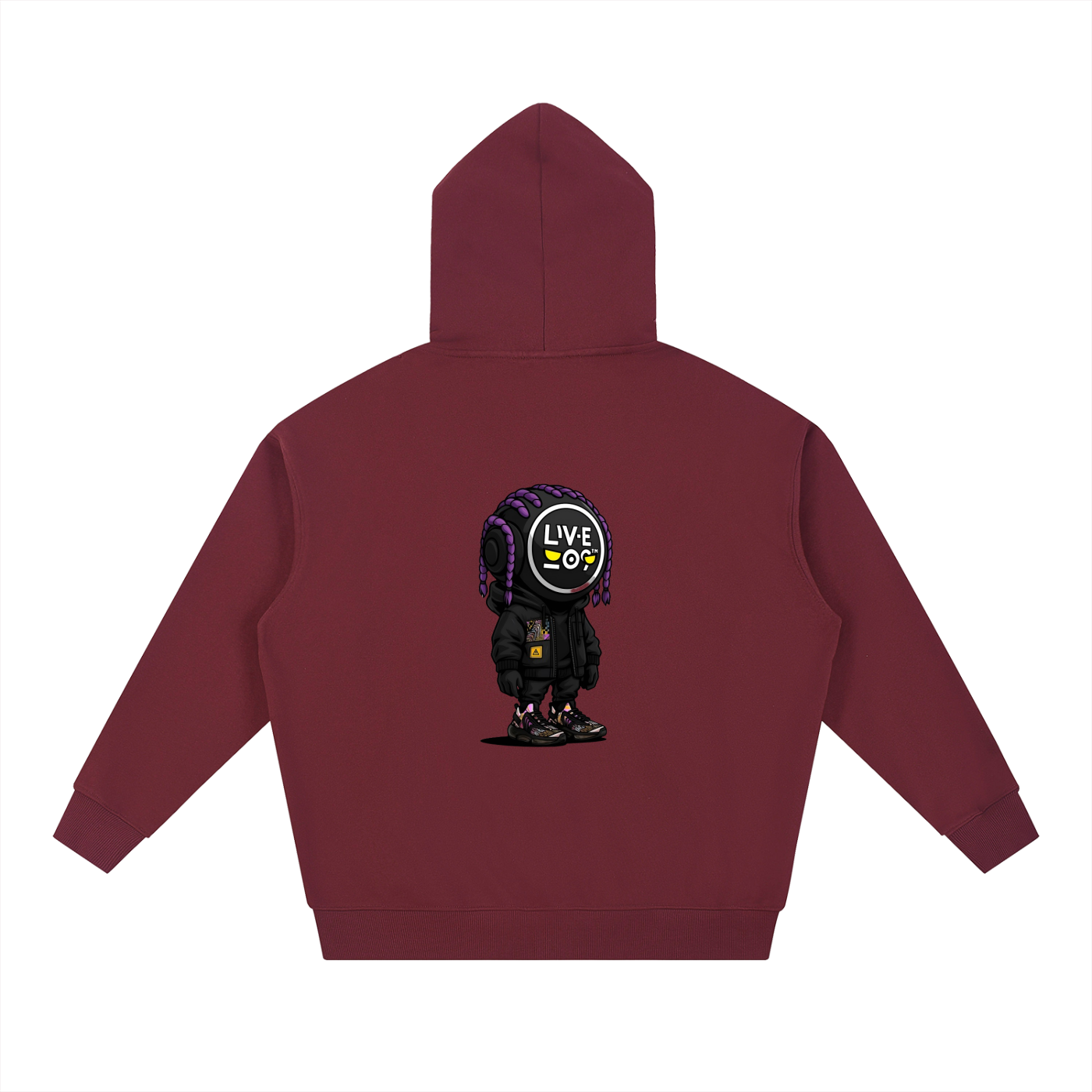 LIVELEO9 Essential Heavyweight Hoodie | Male | Female | 430 GSM |