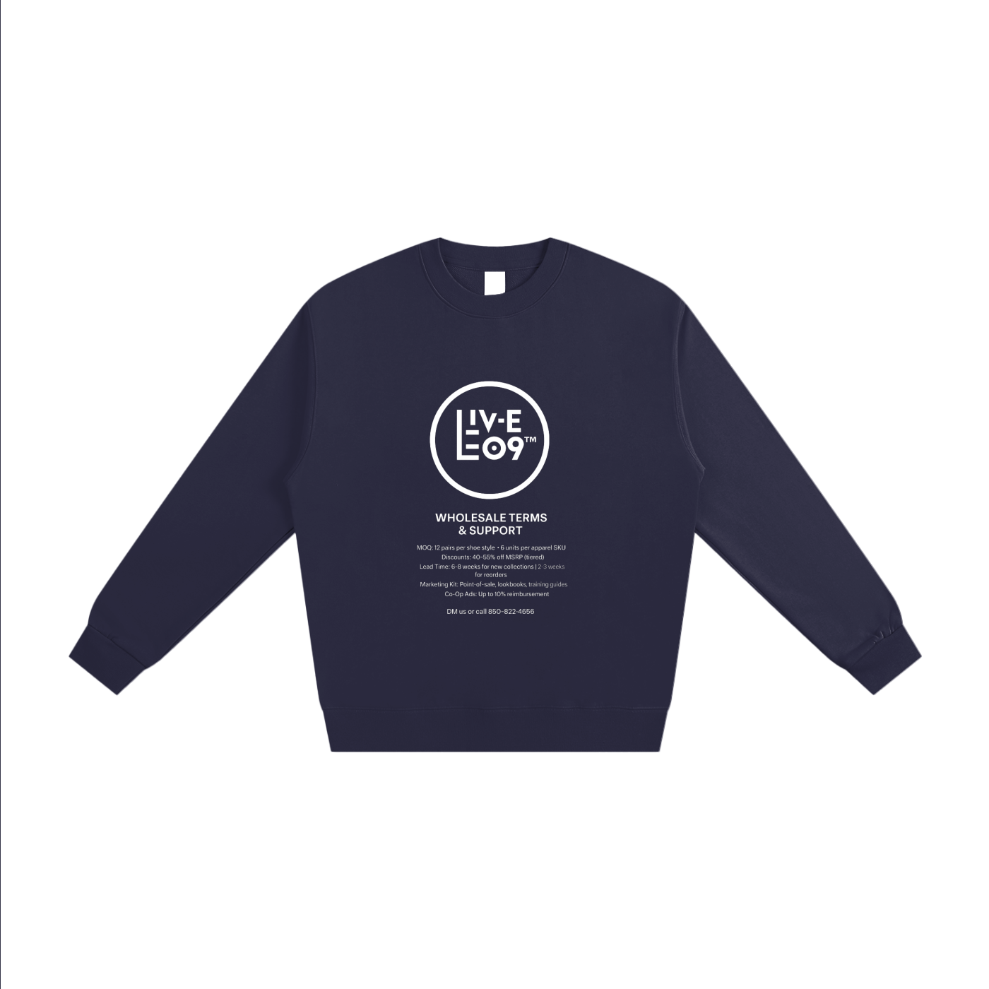 LIVELEO9 Heavyweight Essential Sweatshirt | Men | Women | 400 GSM | 5 colors |