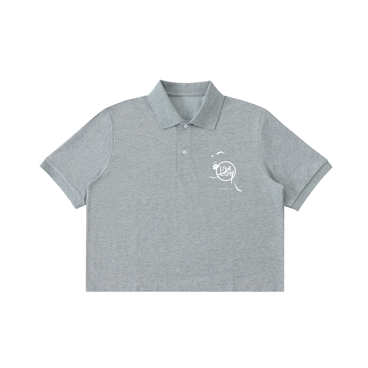 LIVELEO9 Essential Cropped Polo Shirt | Women | 3 Colors |
