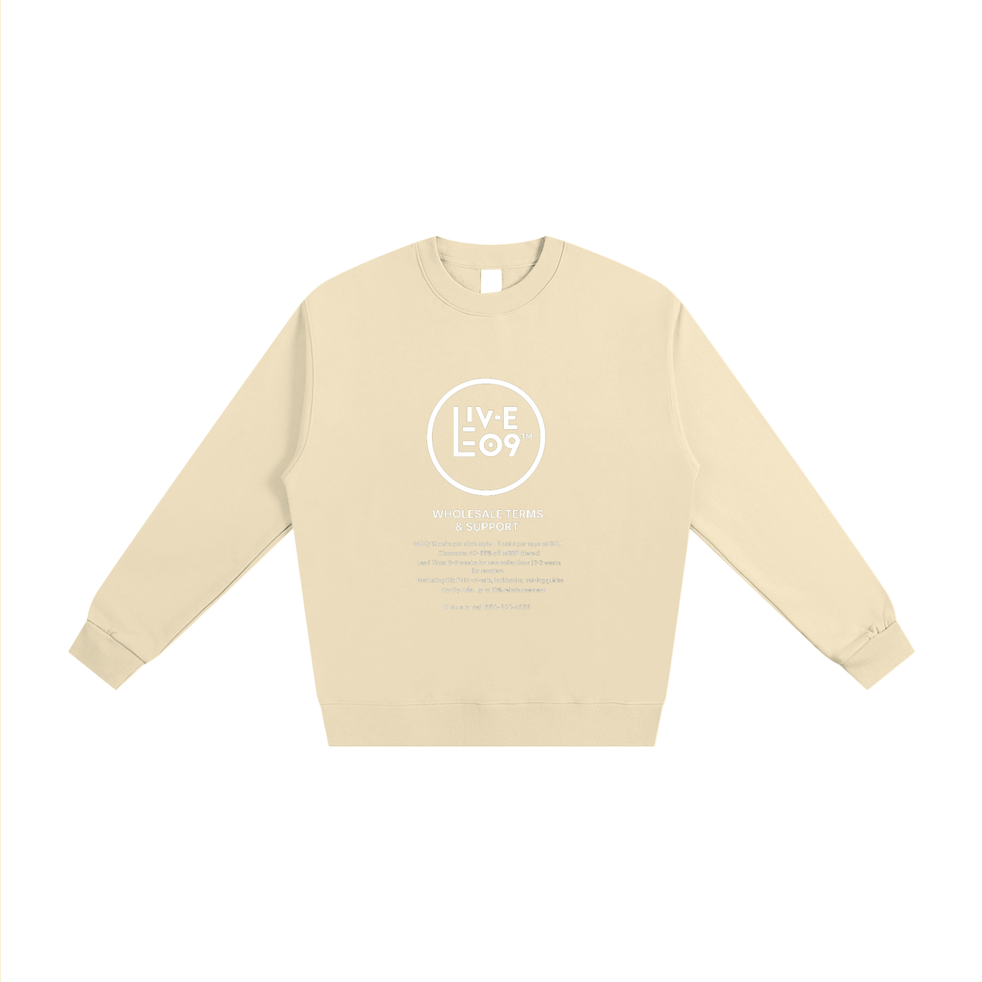 LIVELEO9 Heavyweight Essential Sweatshirt | Men | Women | 400 GSM | 5 colors |