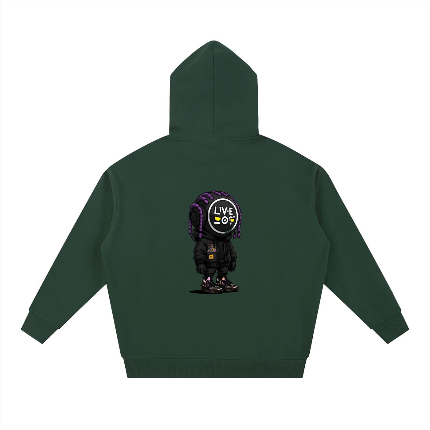 LIVELEO9 Essential Heavyweight Hoodie | Male | Female | 430 GSM |