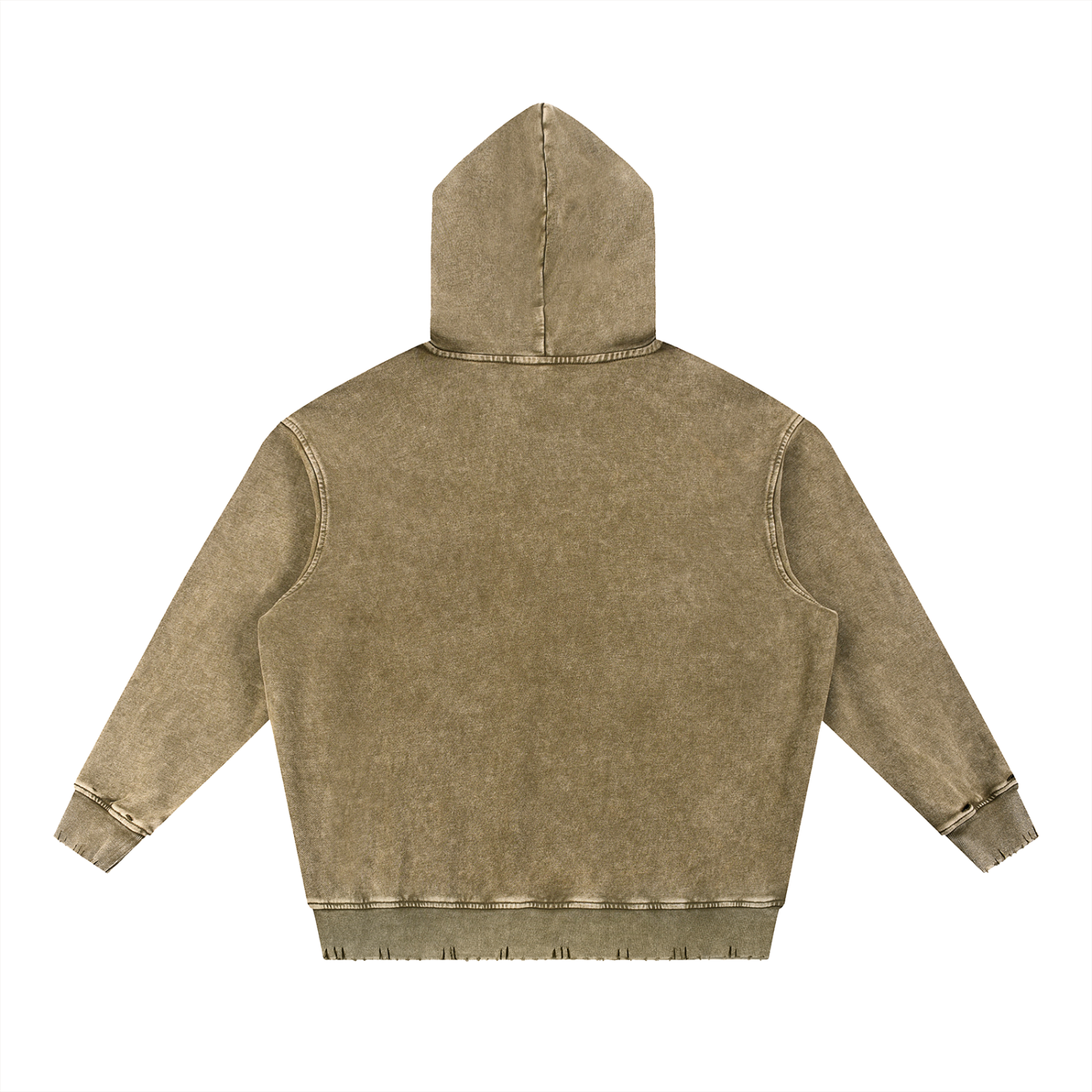 LIVELEO9 Snow Wash Hand-Frayed Heavyweight  Hoodie | Men | Women | 400  GSM | 5 Colors |