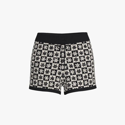 Women's Jacquard Shorts | 12 GG | Black | White |
