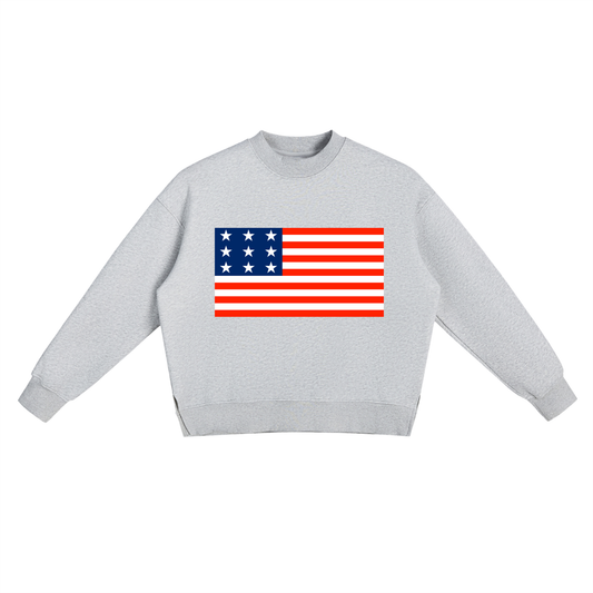 LIVELEO9 Fleece Side Slit Crewneck Sweatshirt | Men | Women | 350 GSM | 2 Colors |