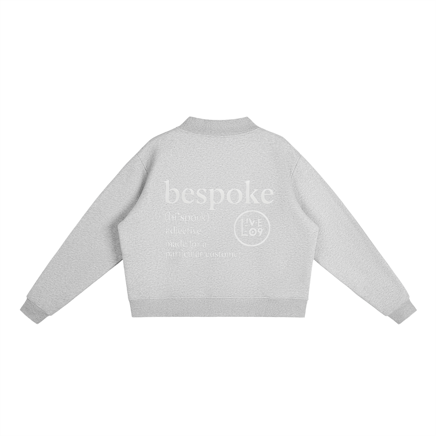 LIVELEO9 Essential Fleece Mid-Neck Crew Sweatshirt | Women | 350 GSM | 6 Colors |