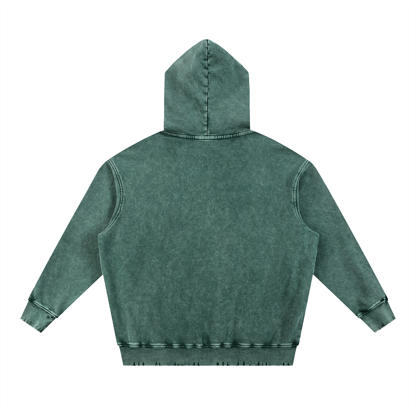 LIVELEO9 Snow Wash Hand-Frayed Heavyweight  Hoodie | Men | Women | 400  GSM | 5 Colors |
