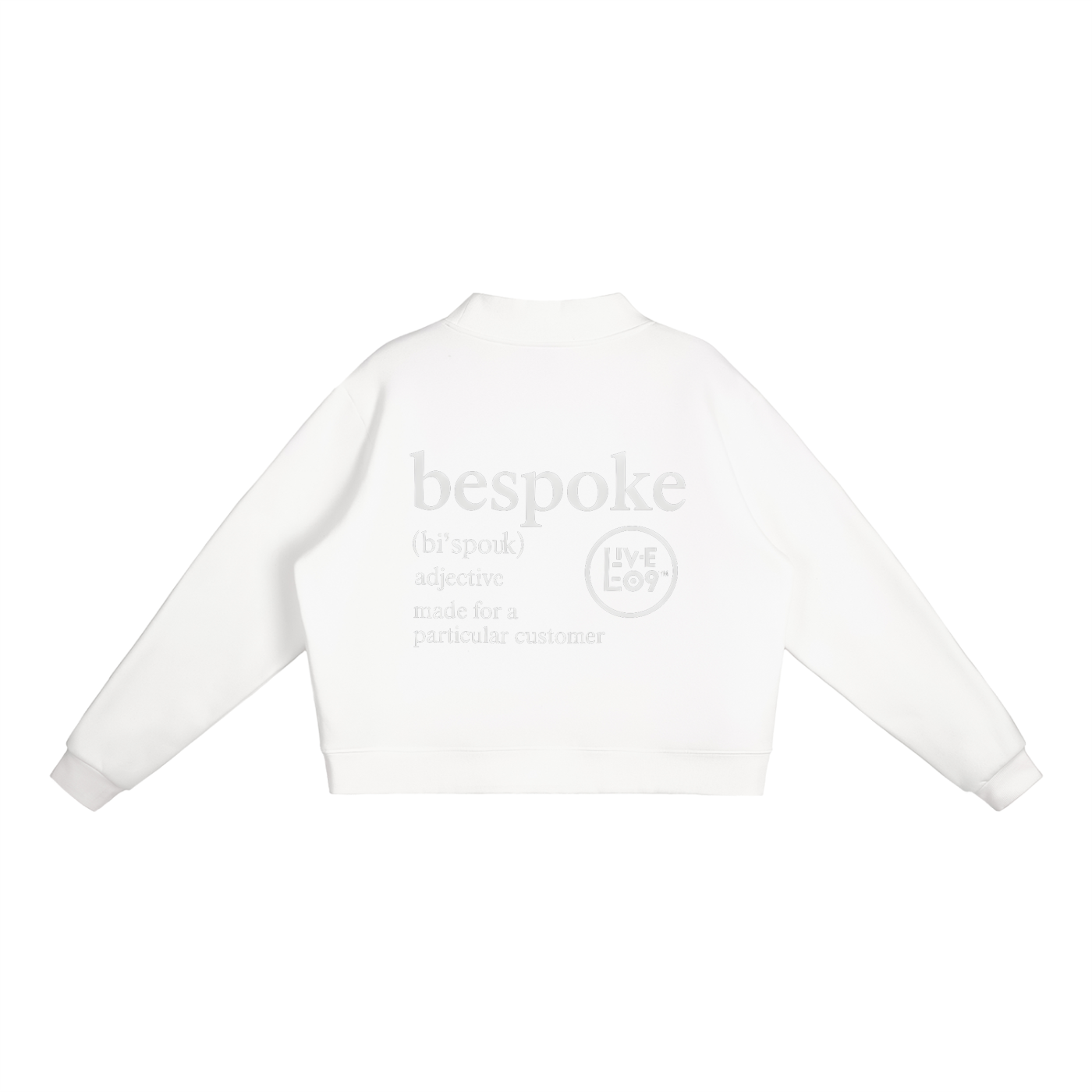 LIVELEO9 Essential Fleece Mid-Neck Crew Sweatshirt | Women | 350 GSM | 6 Colors |