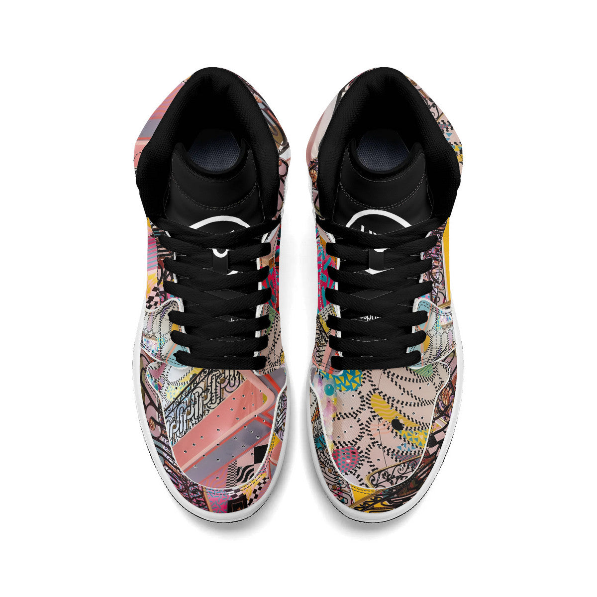 LIVEELEO9 x AMIA High Top Mirage | Adult | Black | Vegan Collection |