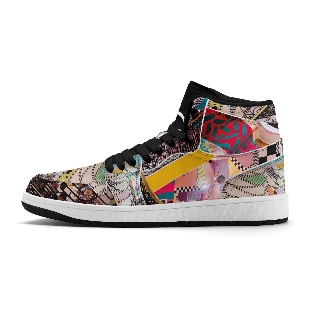 LIVEELEO9 x AMIA High Top Mirage | Adult | Black | Vegan Collection |