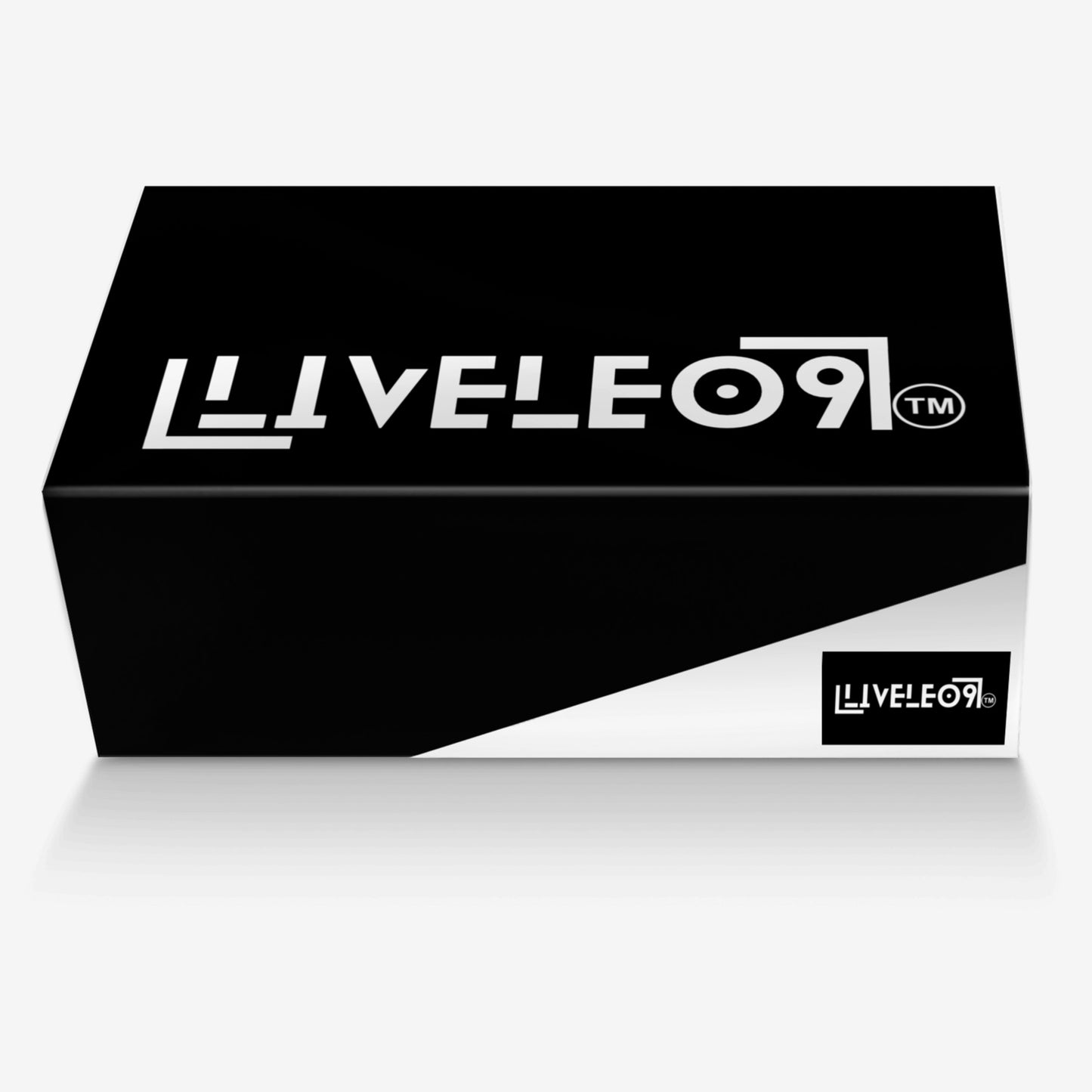LIVELEO9 Crocodile Chic Bucket Bag | Black |