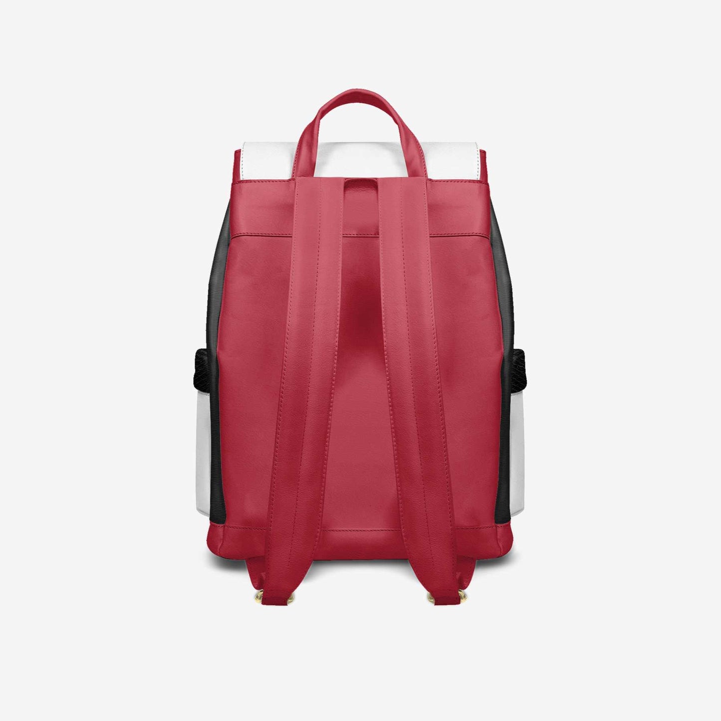 LIVELEO9 Lamb Skin Leather Backpack | Red | Black | White | Python |