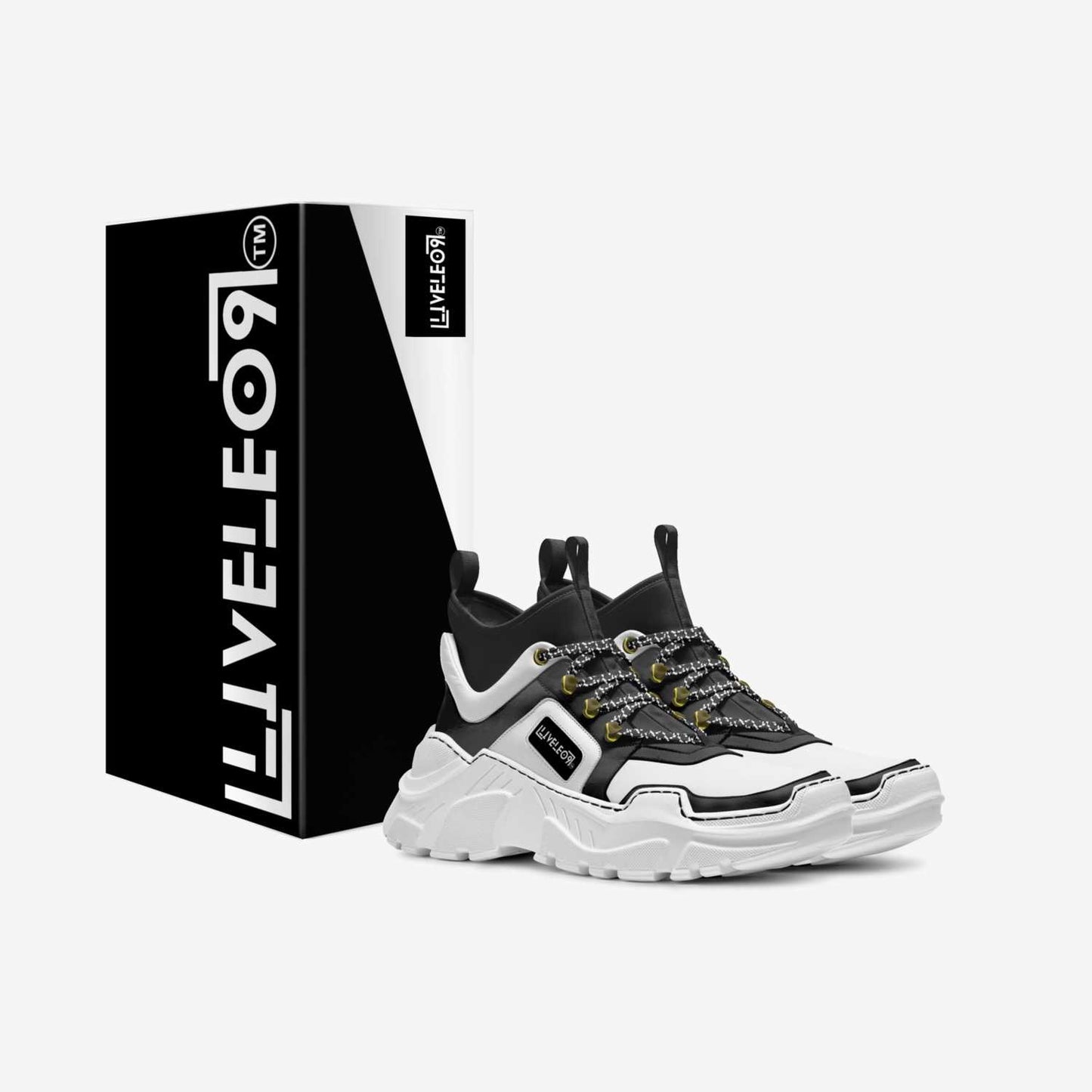 LIVELEO9 cross trainers | black |white |
