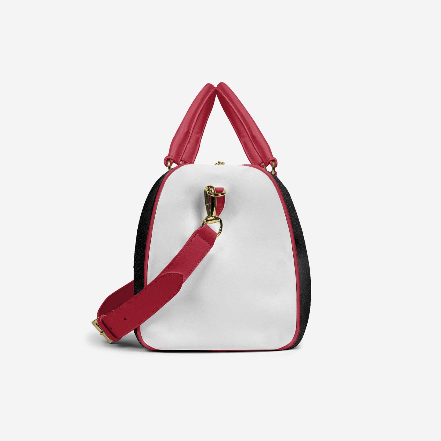 LIVELEO9 Duffel Bag | Red | Black Python | White Snake Skin | Available Winter 2026 |