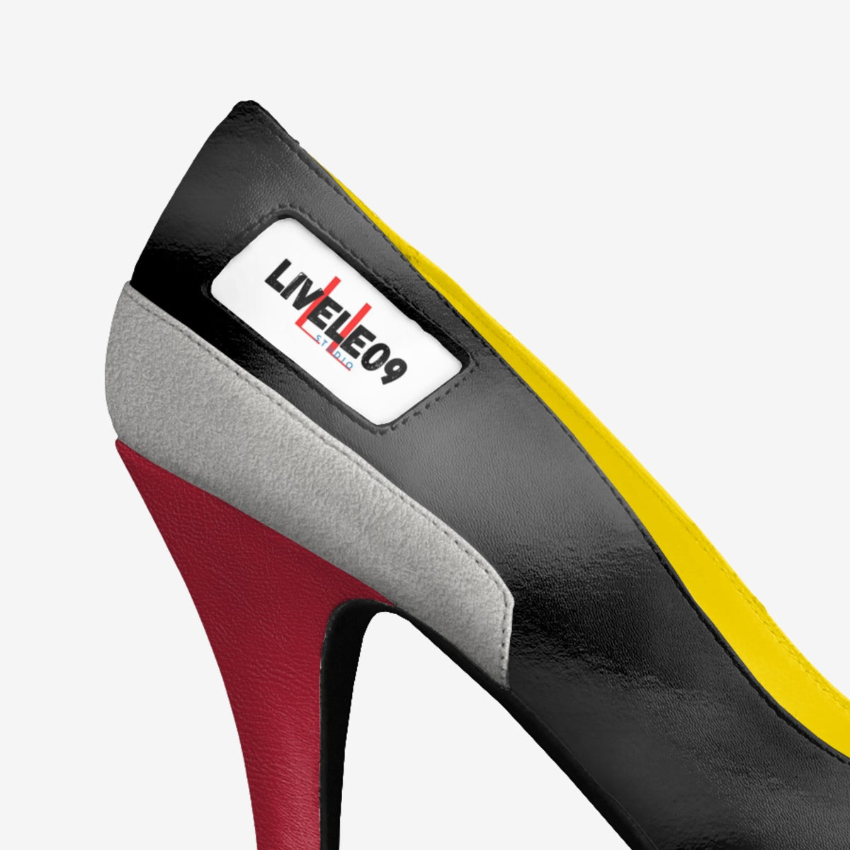 LIVELEO9 Echelon IX Pump | Black | Red | Grey | Hounds Tooth |
