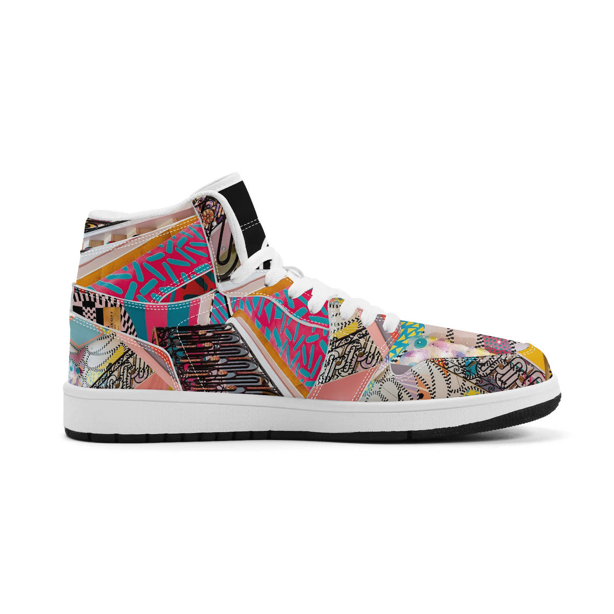 LIVELEO9 x AMIA High Top Mirage | Adults | White | Vegan Collection |