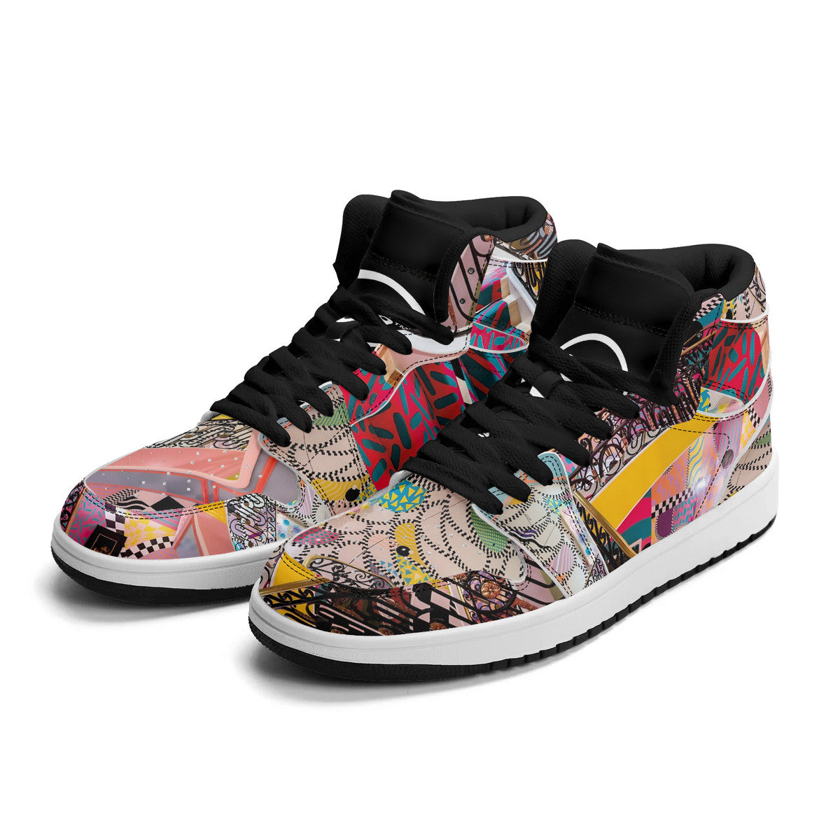 LIVEELEO9 x AMIA High Top Mirage | Adult | Black | Vegan Collection |
