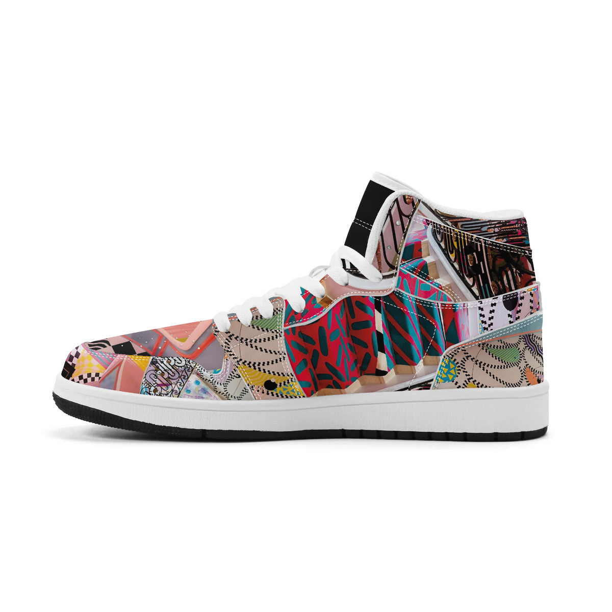 LIVELEO9 x AMIA High Top Mirage | Adults | White | Vegan Collection |