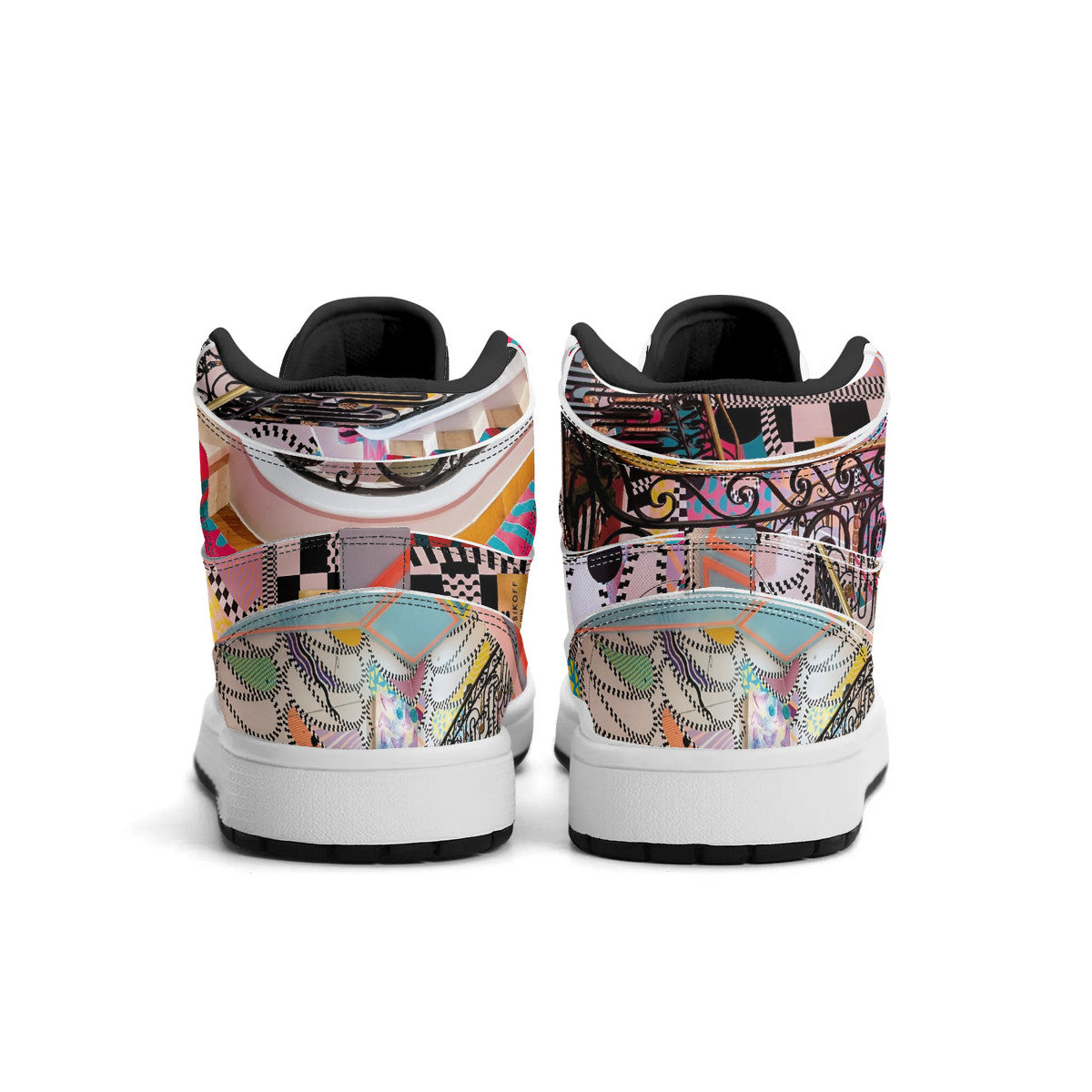 LIVEELEO9 x AMIA High Top Mirage | Adult | Black | Vegan Collection |