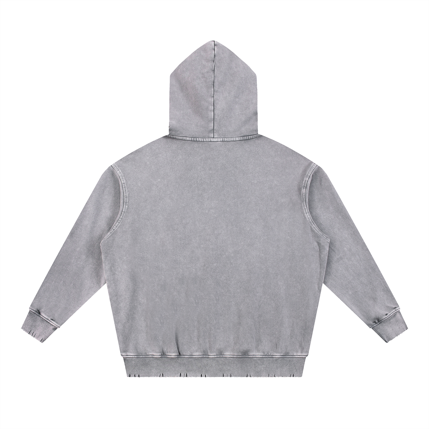LIVELEO9 Snow Wash Hand-Frayed Heavyweight  Hoodie | Men | Women | 400  GSM | 5 Colors |