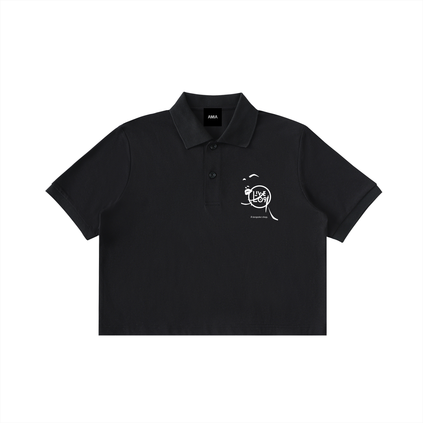 LIVELEO9 Essential Cropped Polo Shirt | Women | 3 Colors |
