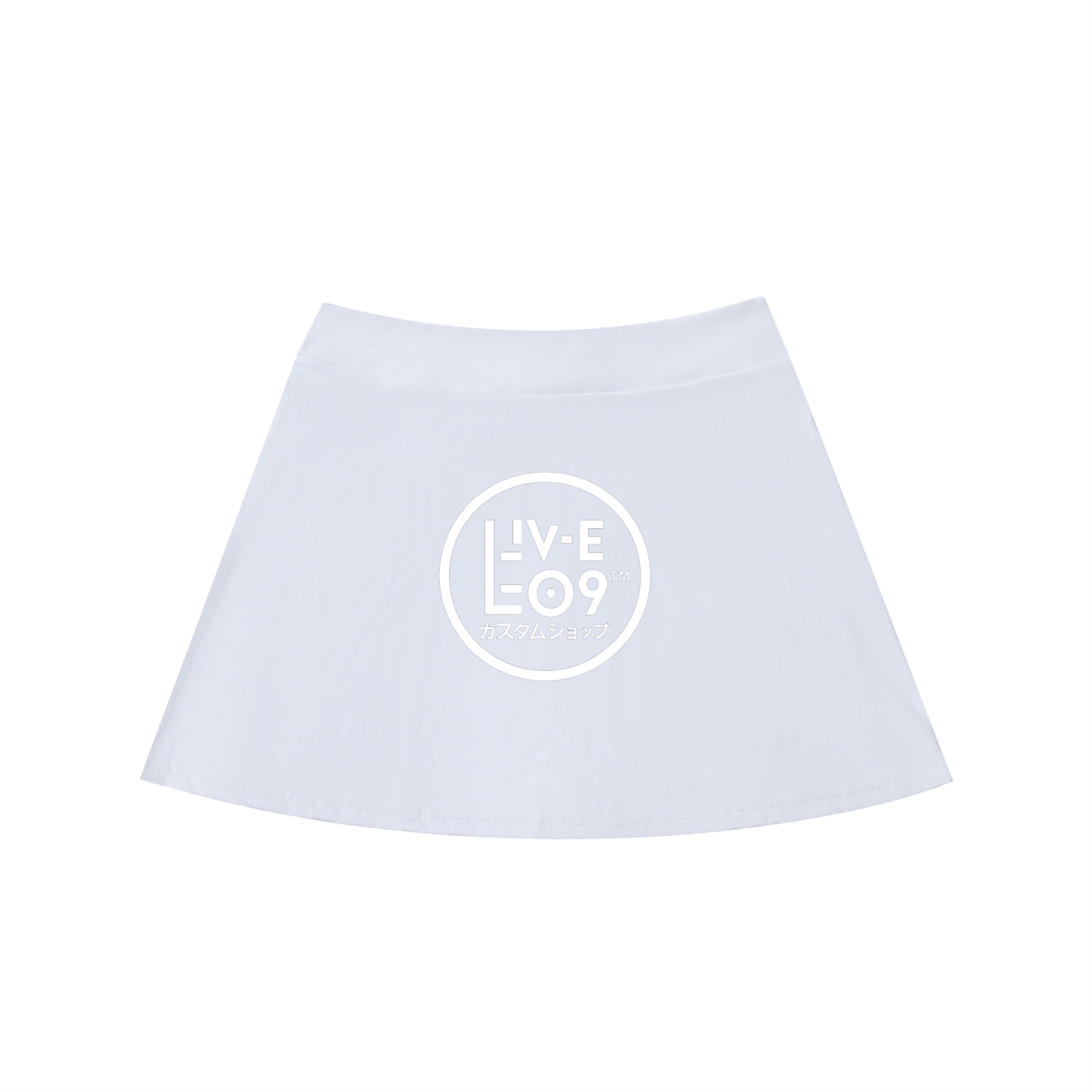 LIVELEEO9 High-Waist Pocketed A-Line Skirt | Women | 3 Colors |