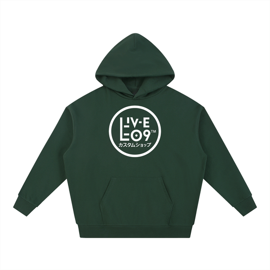 LIVELEO9 Essential Heavyweight Hoodie | Male | Female | 430 GSM |