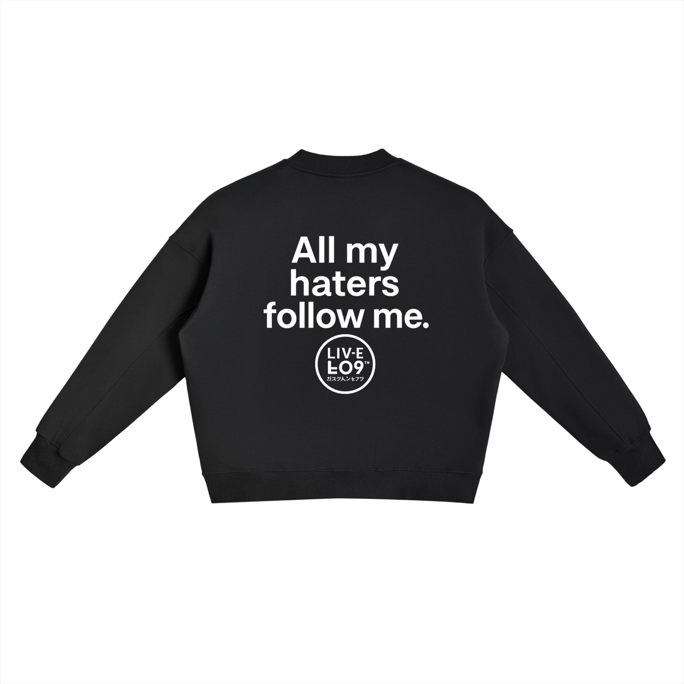 LIVELEO9 Fleece Side Slit Crewneck Sweatshirt | Men | Women | 350 GSM | 2 Colors |