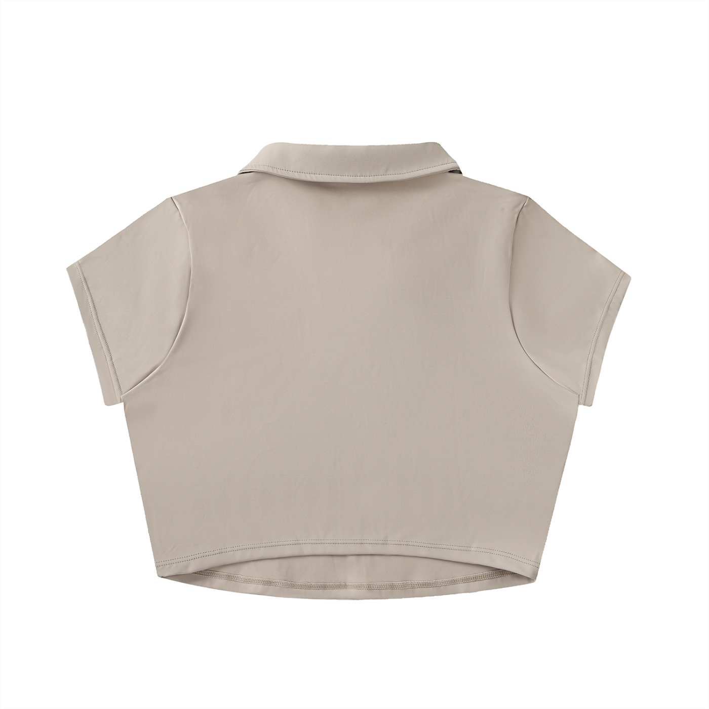 LIVELEO9 V-Neck Lapel Crop Top | Women | 3 Colors |