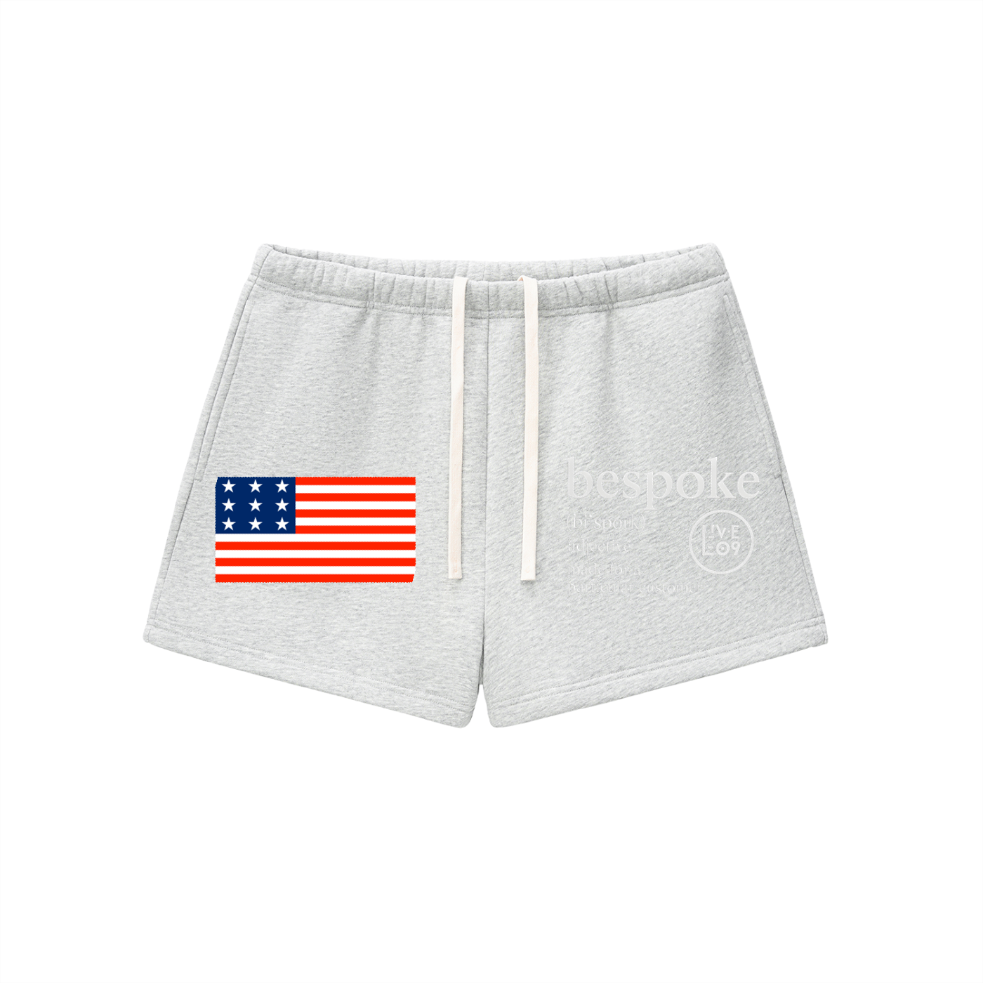 LIVELEO9 Essential Fleece Drawstring Sweatshorts | Women | 350 GSM | 6 Colors |