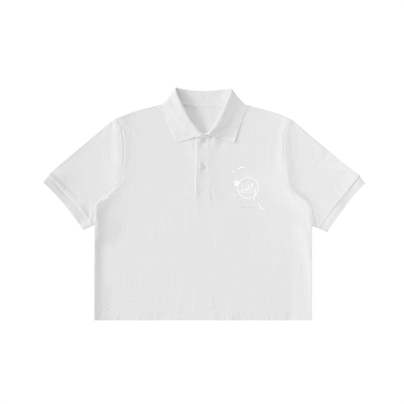 LIVELEO9 Essential Cropped Polo Shirt | Women | 3 Colors |
