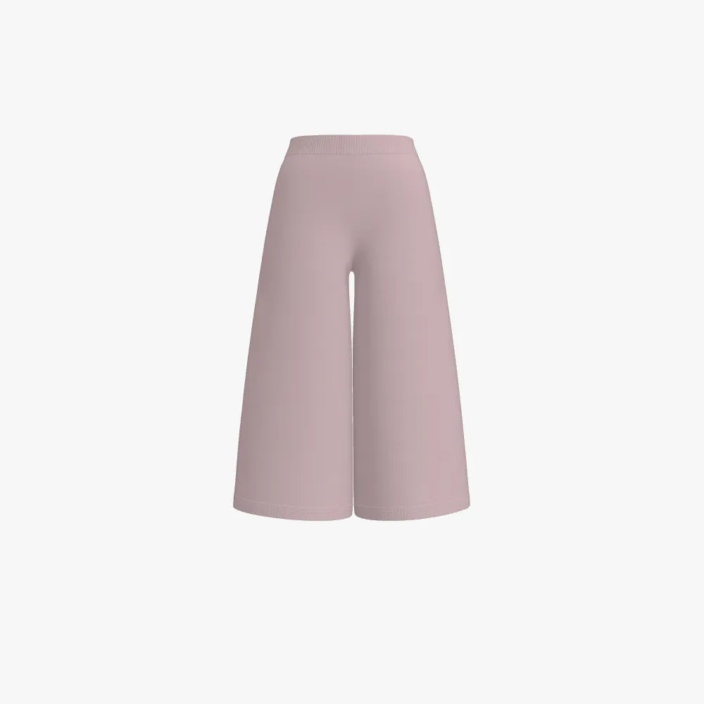 Women's Culottes Extra Fine Merino Wool | Blush Ivory | 12 GG