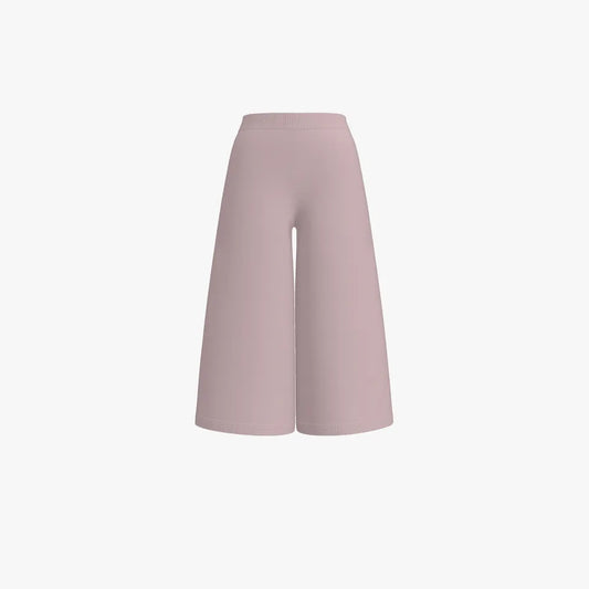 Women's Culottes Extra Fine Merino Wool | Blush Ivory | 12 GG