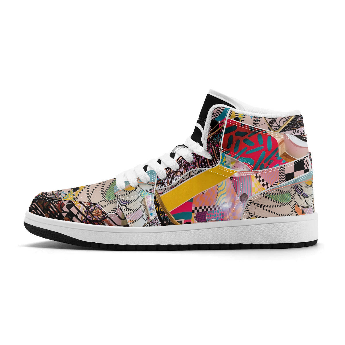LIVELEO9 x AMIA High Top Mirage | Adults | White | Vegan Collection |