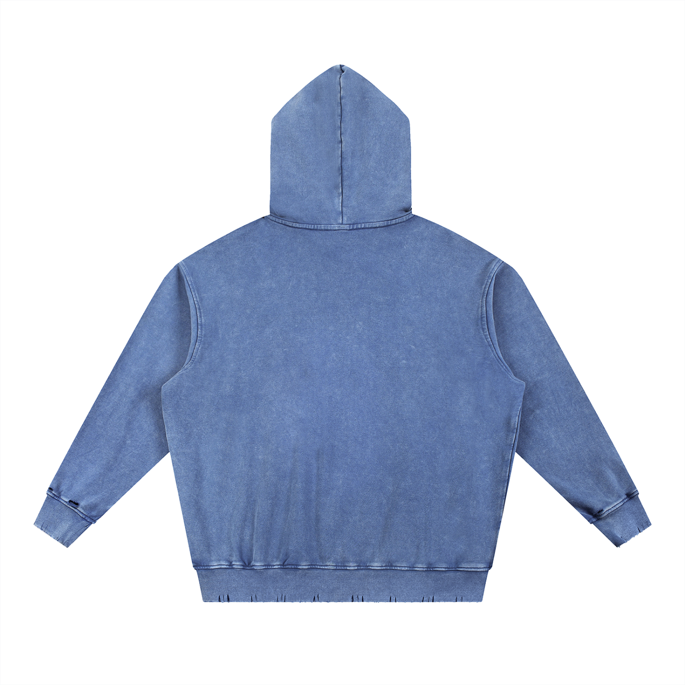 LIVELEO9 Snow Wash Hand-Frayed Heavyweight  Hoodie | Men | Women | 400  GSM | 5 Colors |