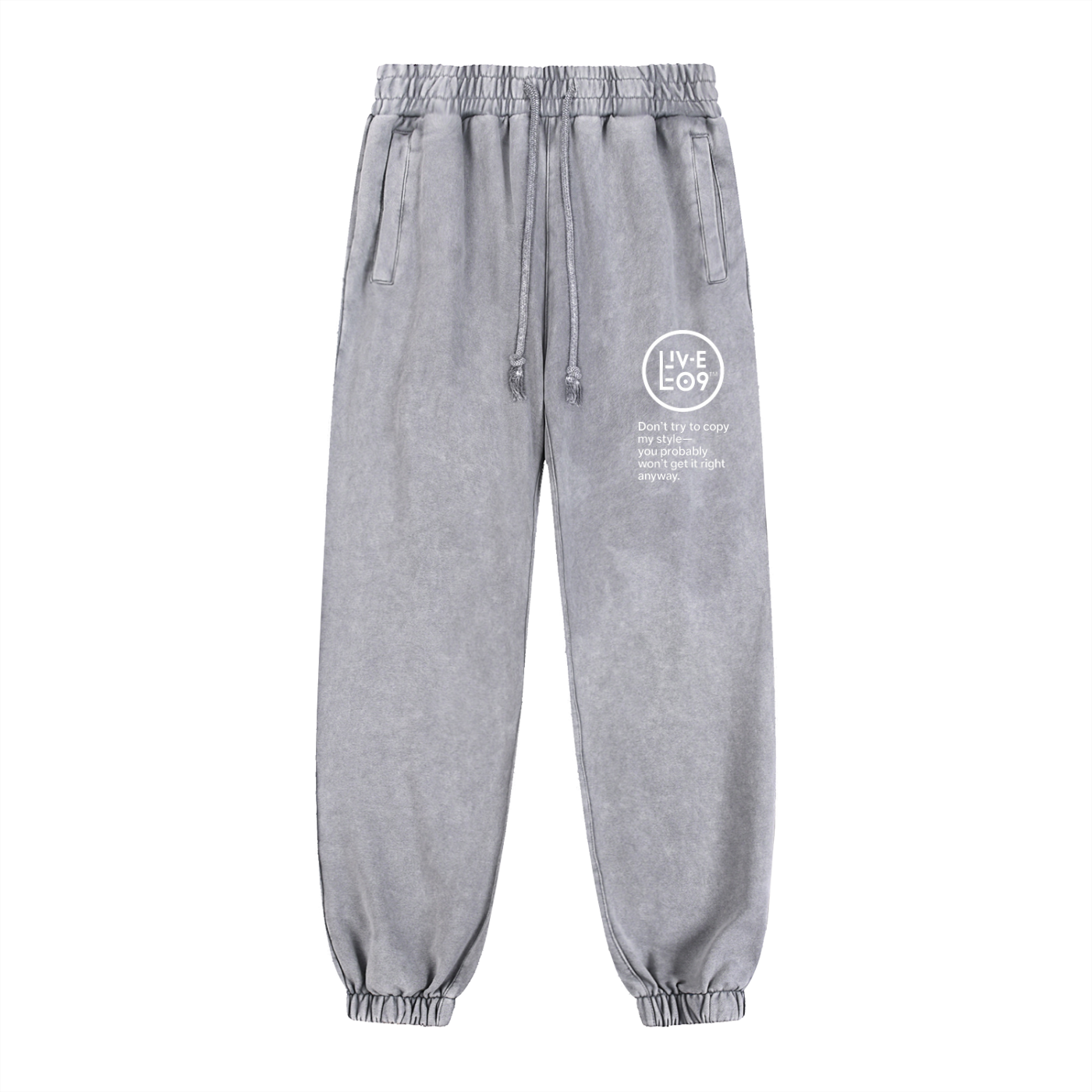 LIVELEO9 Snow Wash Heavyweight Jogged Sweatpants | Men | Women | 400 GSM | 5 Colors |