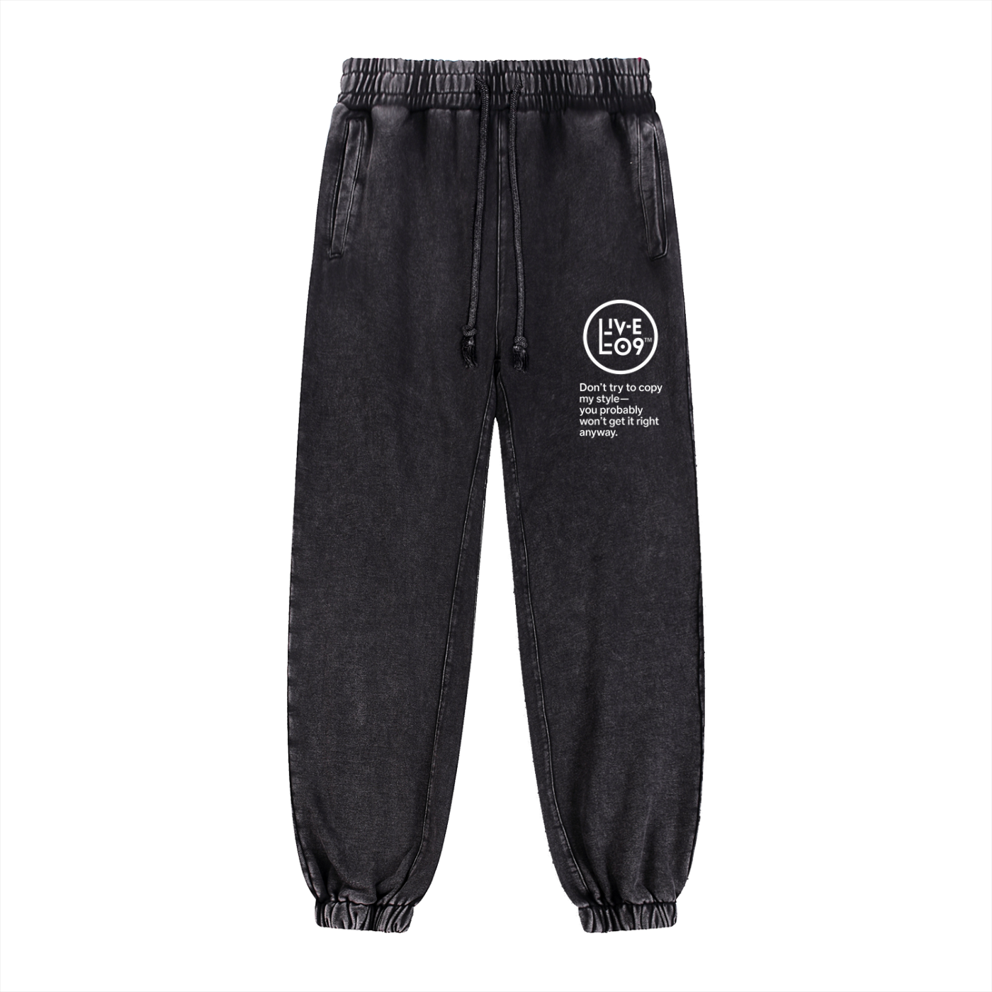 LIVELEO9 Snow Wash Heavyweight Jogged Sweatpants | Men | Women | 400 GSM | 5 Colors |