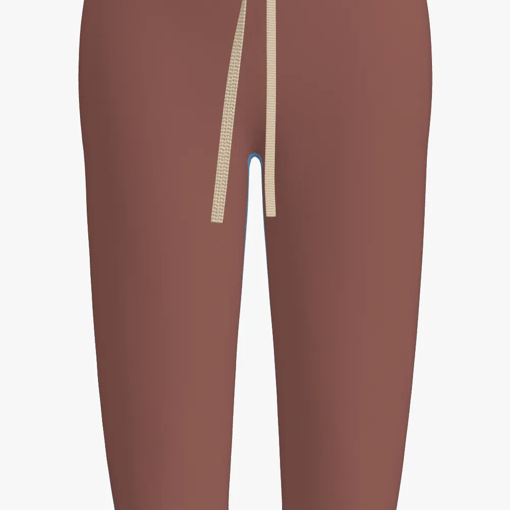 Women's Jacquard Joggers | 12 GG | Brown | Sky Blue | Gold |