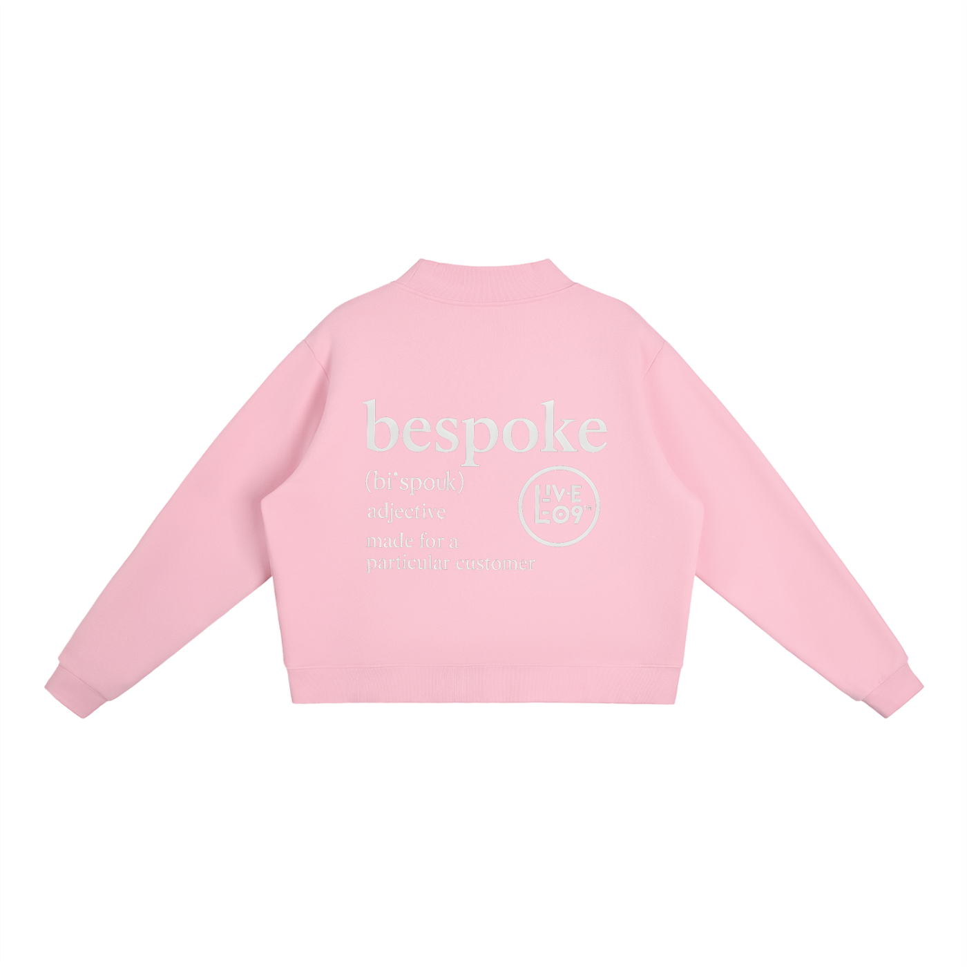 LIVELEO9 Essential Fleece Mid-Neck Crew Sweatshirt | Women | 350 GSM | 6 Colors |
