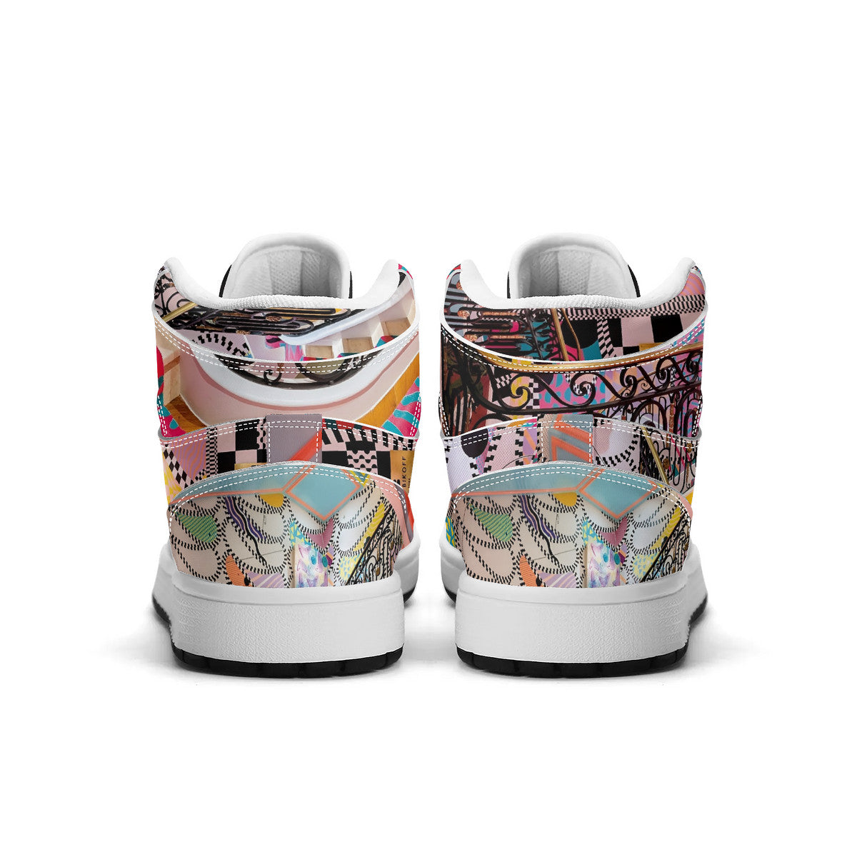 LIVELEO9 x AMIA High Top Mirage | Adults | White | Vegan Collection |
